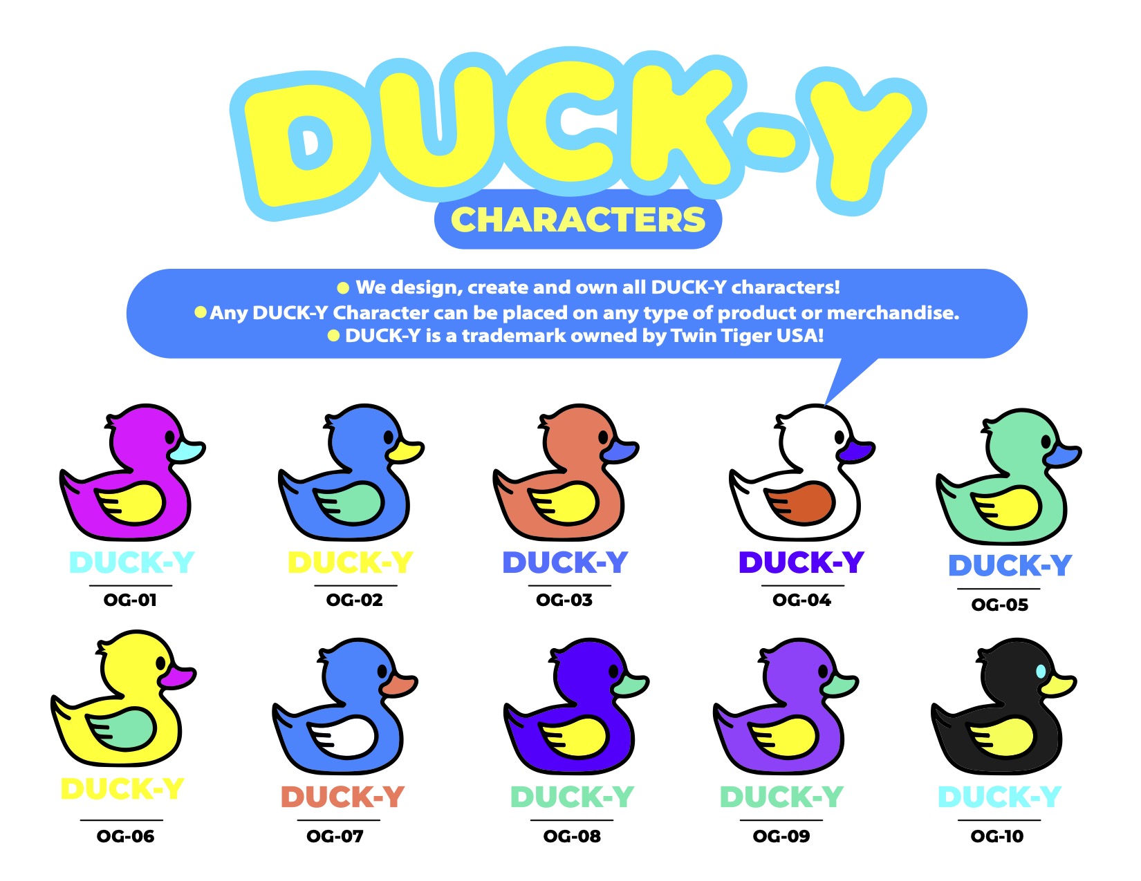 DUCK-Y merchandise 1